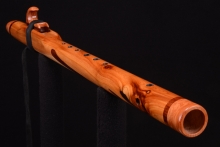 Utah Juniper Native American Flute, Minor, Mid G-4, #G44C
